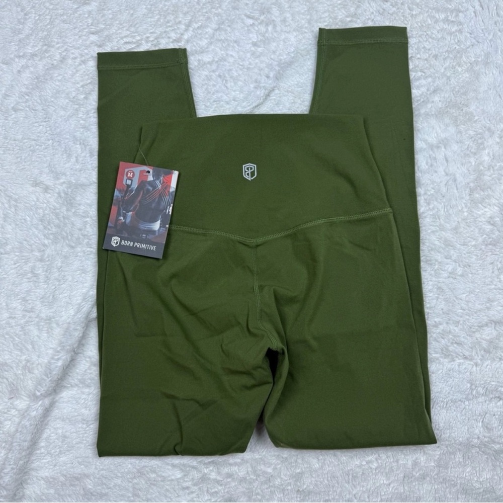 Born Primitive Olive Green Leggings